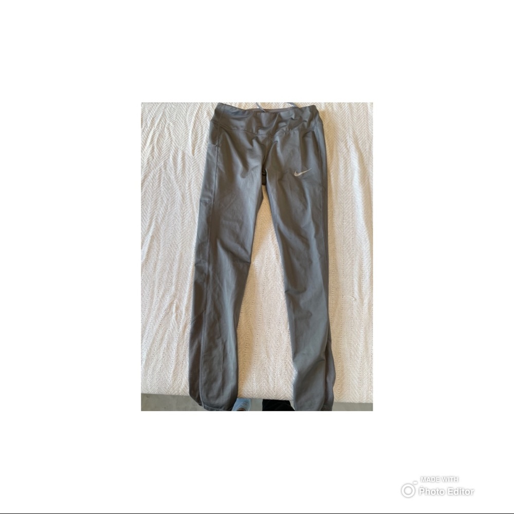 Nike Grey Full Length Leggings